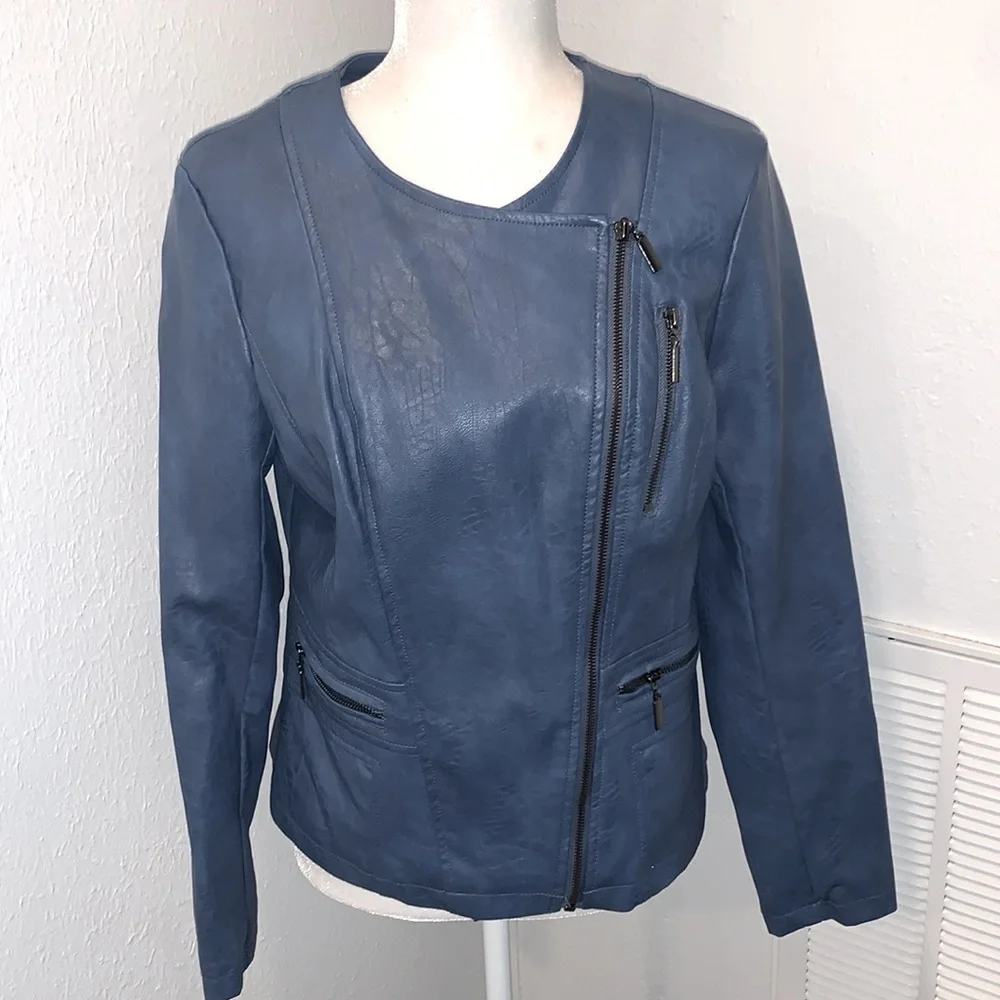 Alfani leather jacket - Picture 4 of 10